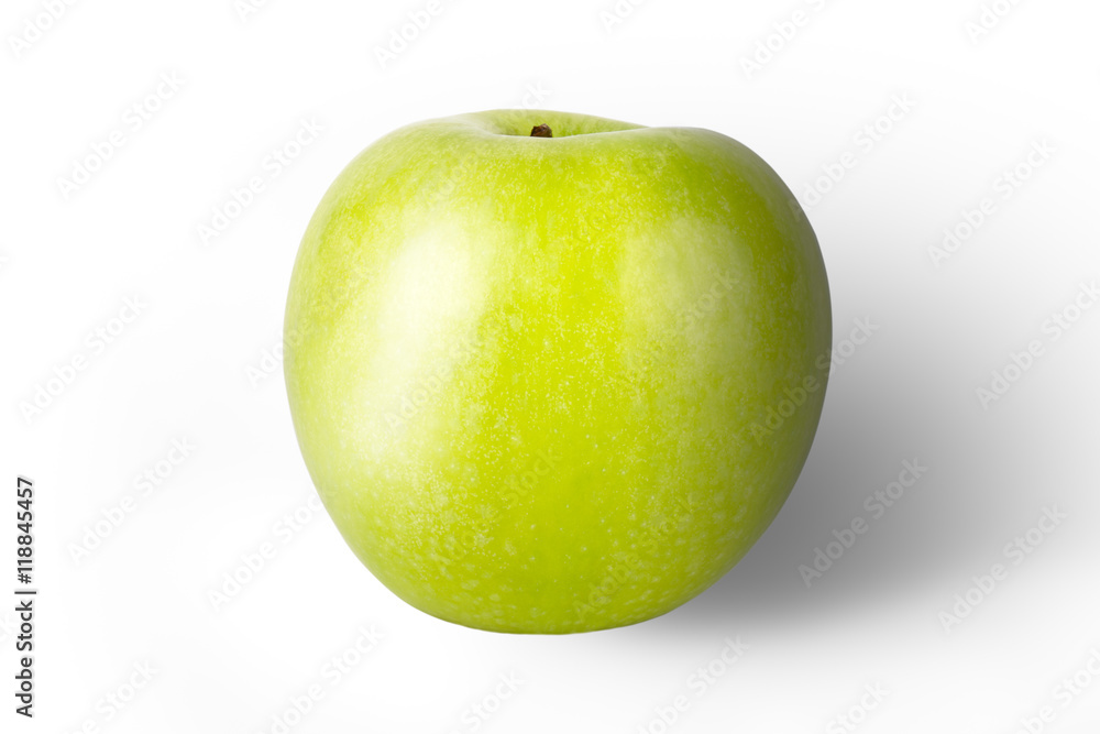 Fresh green apple isolated on a white background Fresh green apple isolated on a white background