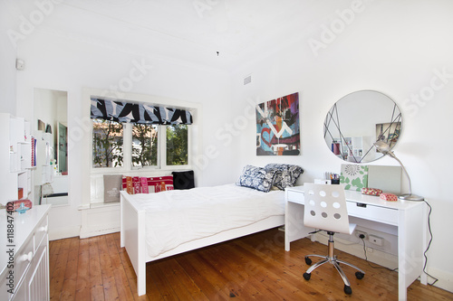 Modern bedroom interior