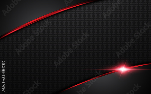 abstract modern red silver steel frame layout design template background