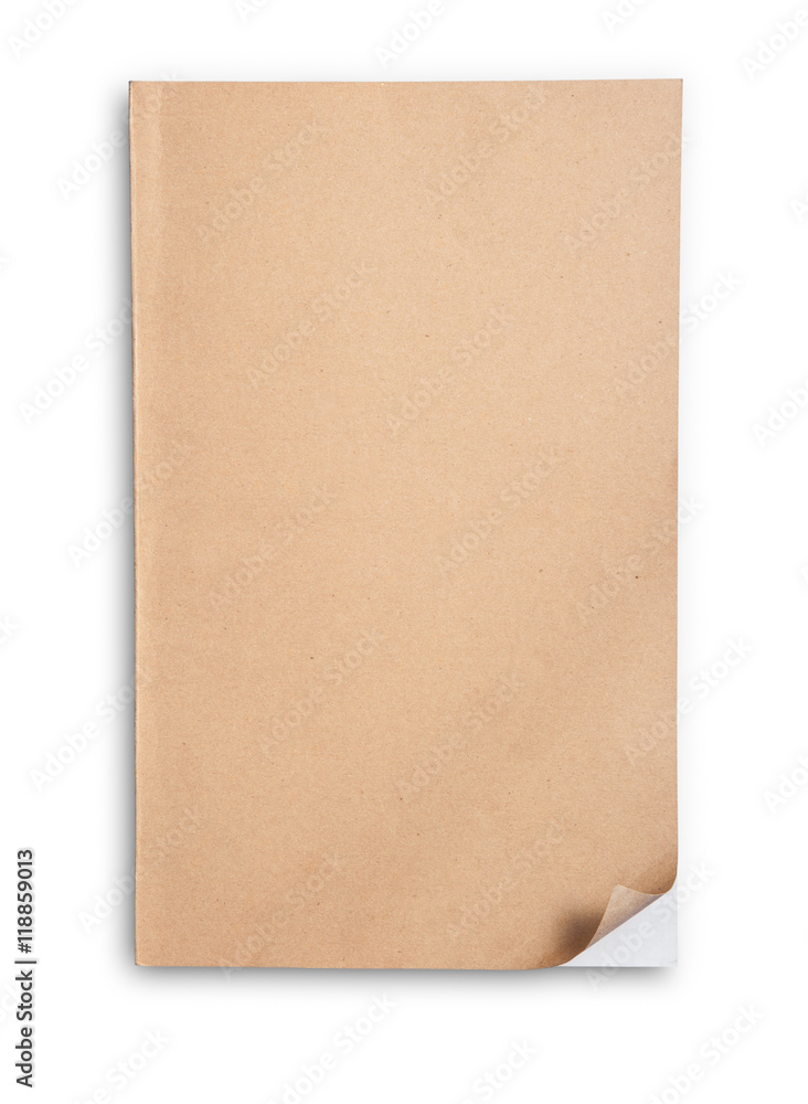 notepad isolated on white background notepad isolated on white background