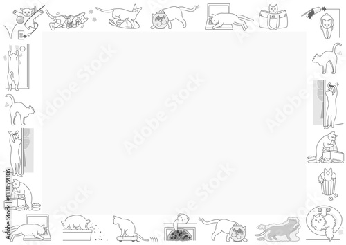 bad cats frame