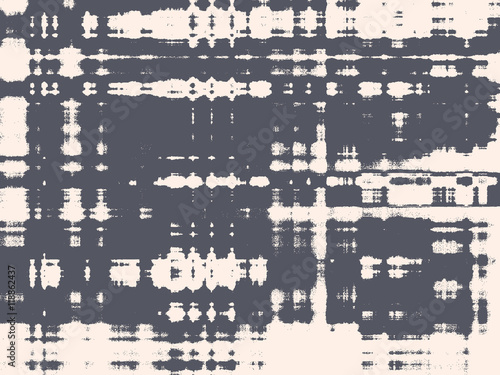 Abstract grunge vector background. Monochrome composition of irregular overlapping graphic shapes.