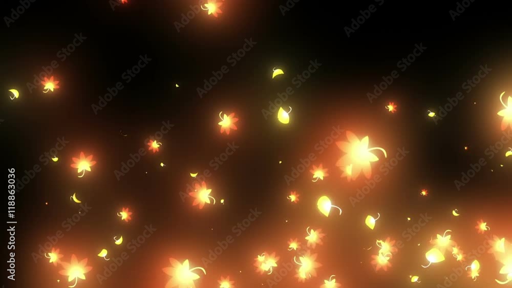 流れていく紅葉 流れていく紅葉