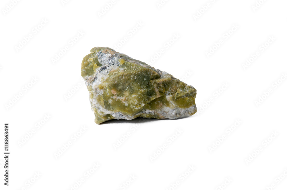 Malachite mineral stone isolated on white background Malachite mineral stone isolated on white background