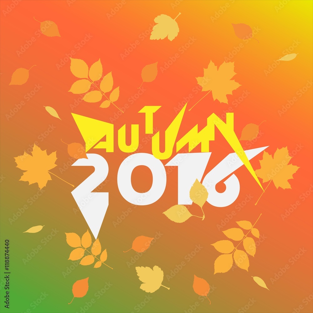 Autumn 2016 vector graphics Autumn 2016 vector graphics