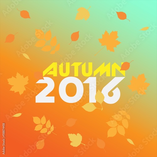Autumn 2016 vector graphics