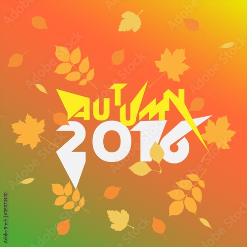 Autumn 2016 vector graphics