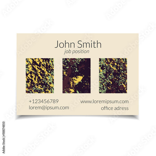 Soil business card