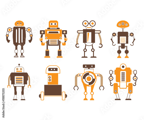 robot icons