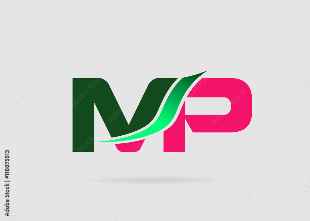 Letter M and P logo vector
Letter M and P logo vector