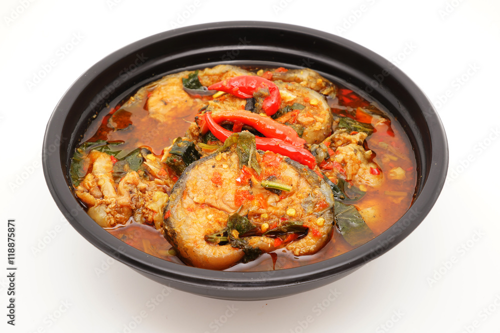 spicy cat fish delicious food and favorite food in thailand spicy cat fish delicious food and favorite food in thailand