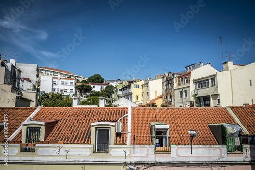 Architecture landscape in Lisbon