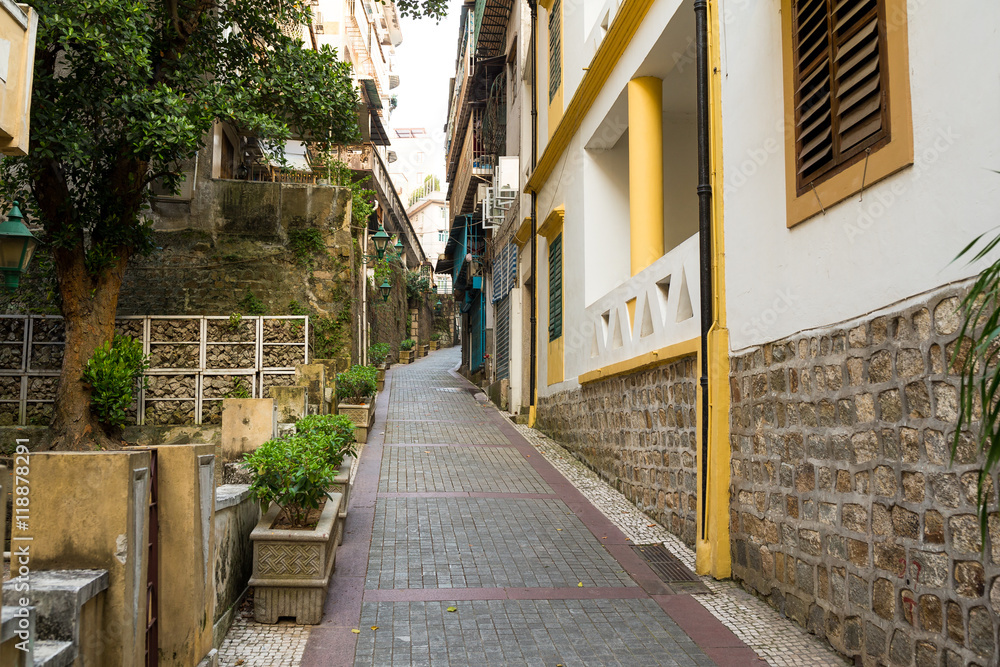 Old town in Macao