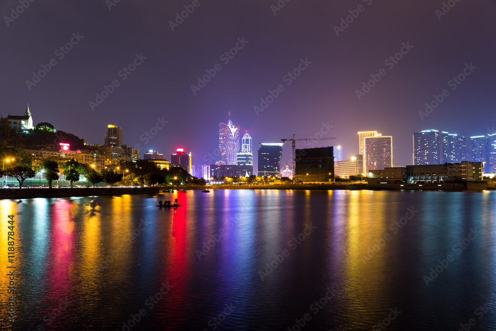 Fototapeta premium Macao skyline