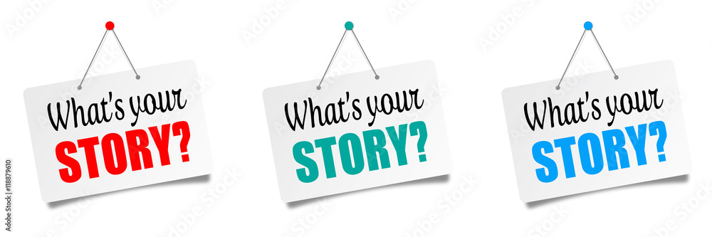 What's your story - obrazy, fototapety, plakaty 