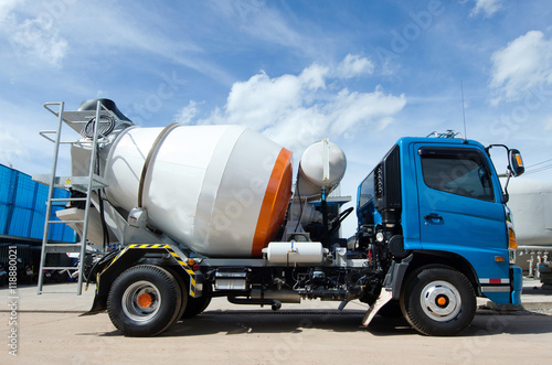 Obraz na plátne cement truck