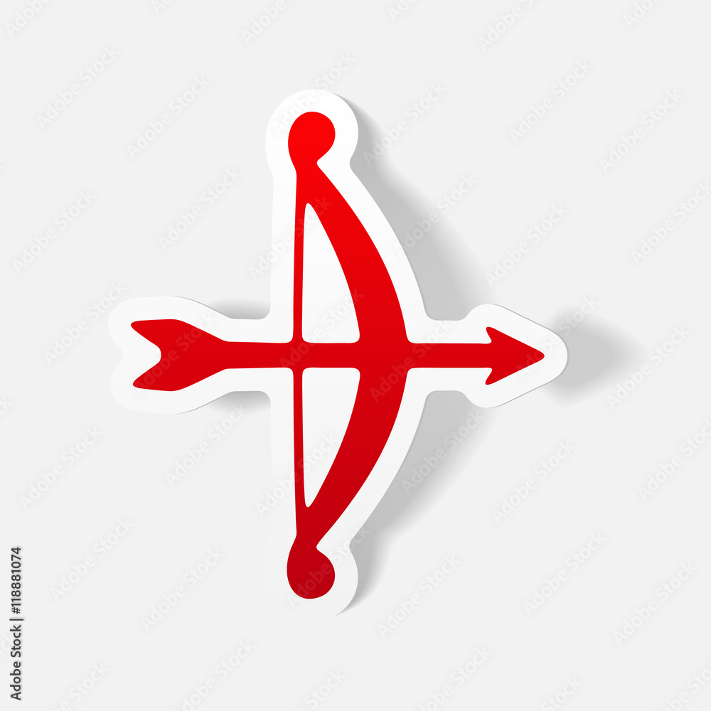 Fototapeta premium realistic design element: archery