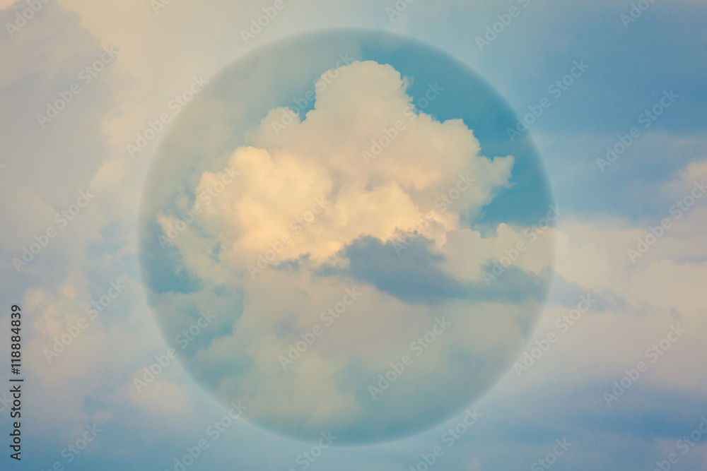 Fototapeta premium eye on the sky