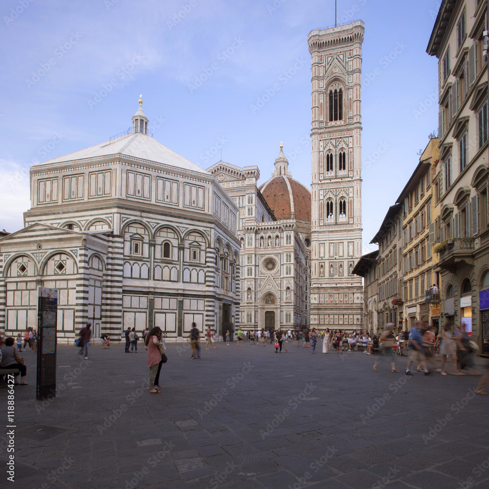 Toscana,Firenze, la cattedrale di Santa Maria del Fiore,il duomo.