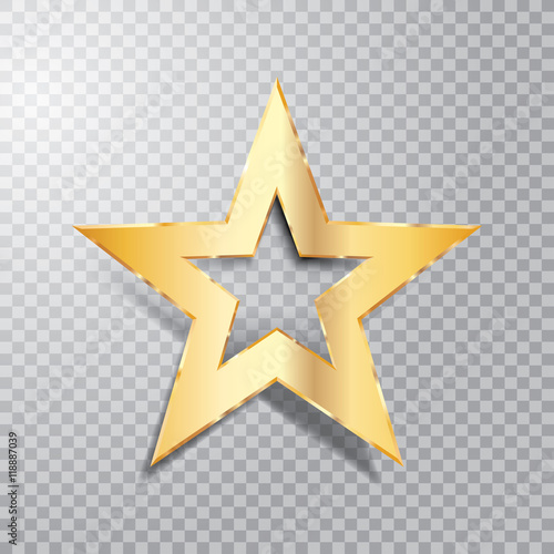 trans gold star
