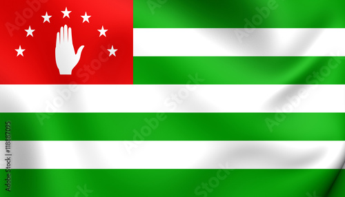 Flag of Abkhazia photo