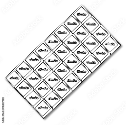 Chocolate Bar Outline