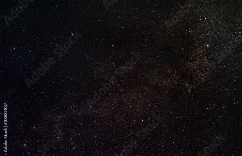 Portion of our Milky Way galaxy between the constellations Swan and Cassiopeia