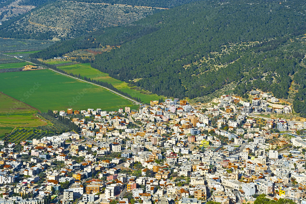 Arab City in Jezreel Valley
