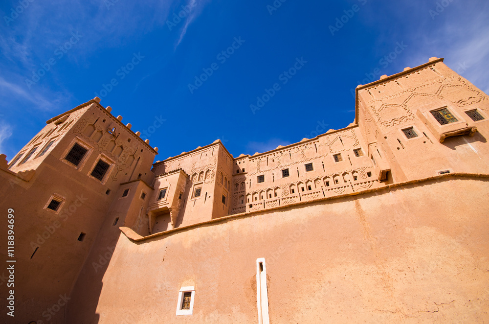 Kasbah Taourirt in Ouarzazate, Morocco