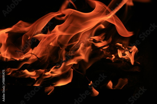 Огненные волны костра