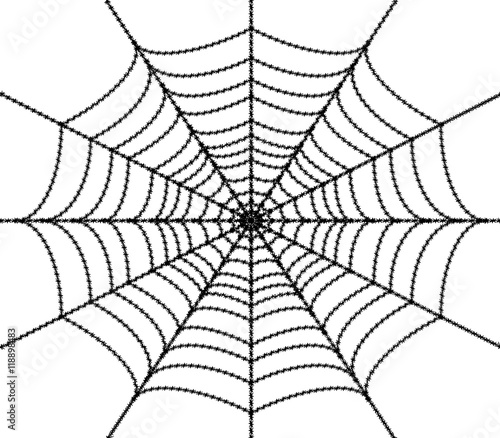 Background with spider line.