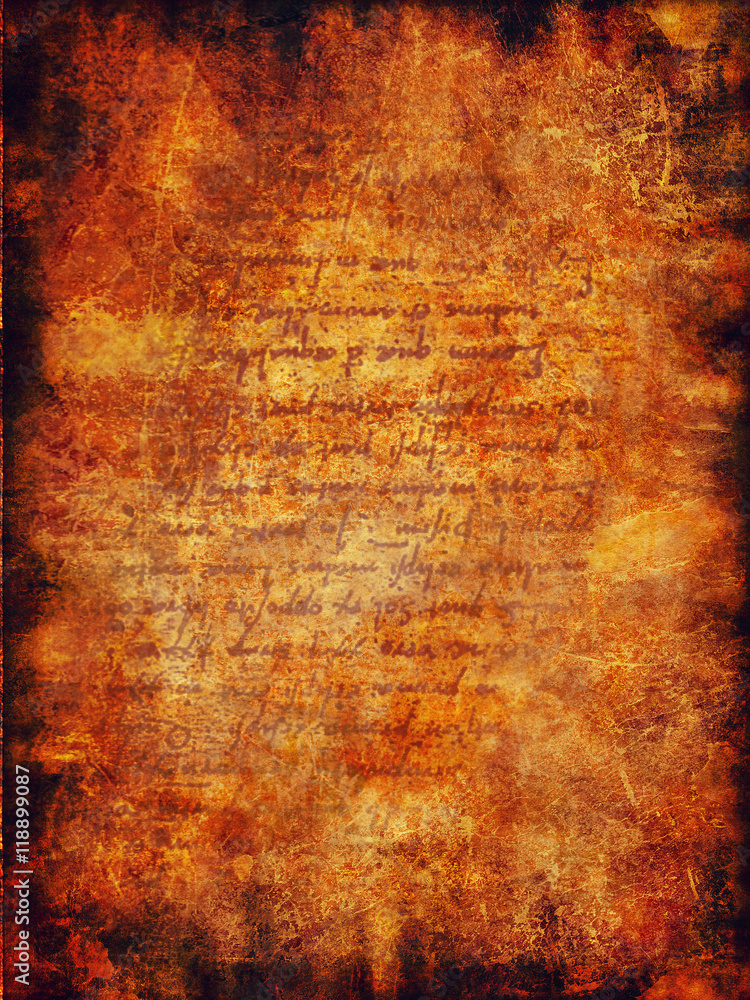Obraz premium Old letter