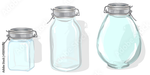 Jar vector illustration