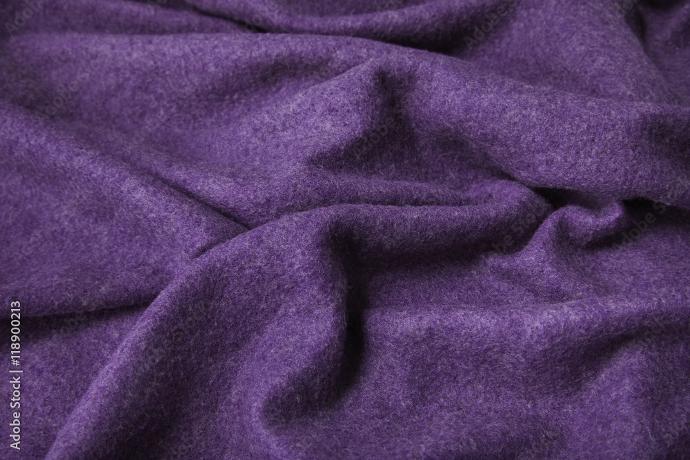 A full page of soft purple fleece fabric texture A full page of soft purple fleece fabric texture