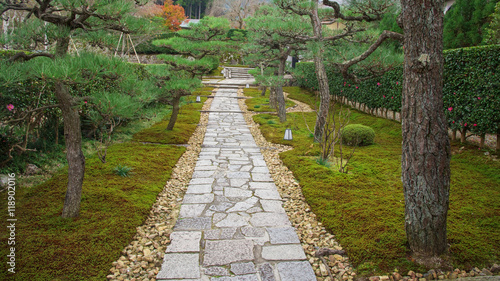 Serenity footpath of enkoji temple  Kyoto