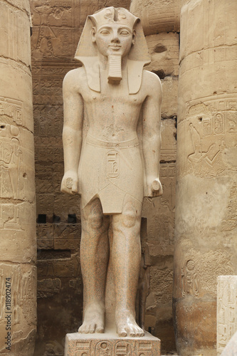 Ramesses II Statue Luxor Temple Egypt