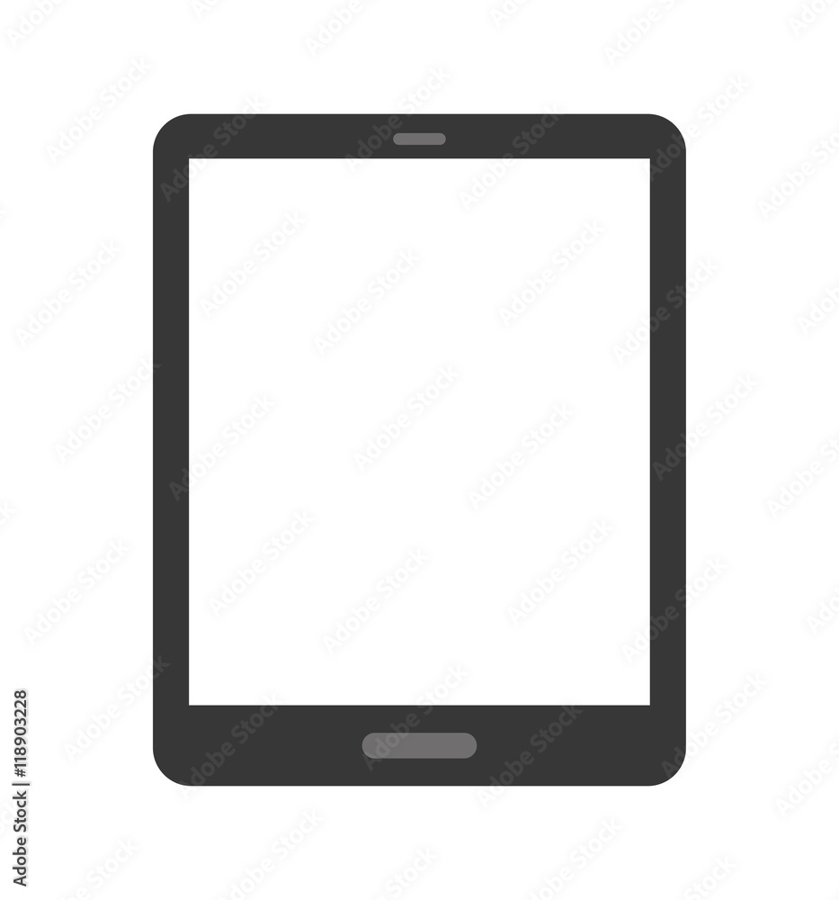 tablet device gadget technology icon. Flat and isolated design. Vector illustration tablet device gadget technology icon. Flat and isolated design. Vector illustration