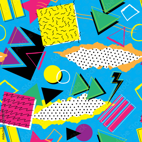 Retro 1980s Style Pattern
