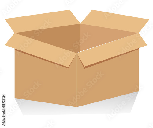 recycle brown box packaging