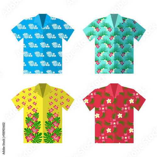 Aloha Hawaiian shirt for happy carefree vacation