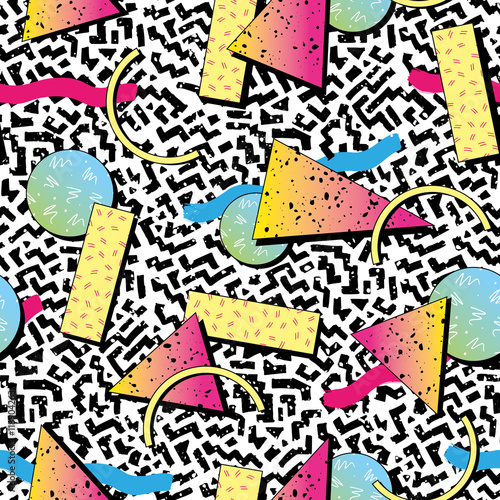 Retro 1980s Style Pattern