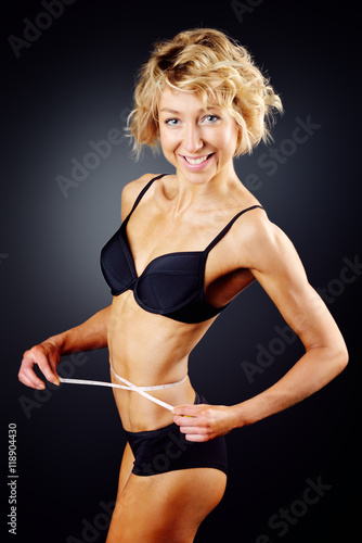 athlete with a beautiful body