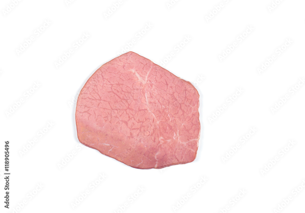 ham slice on white ham slice on white