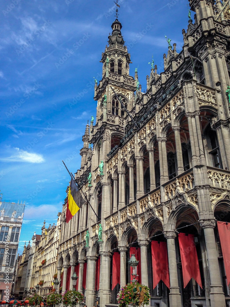 Obraz premium The Museum of the City of Brussels - Grand Place, Brussels, Belgium