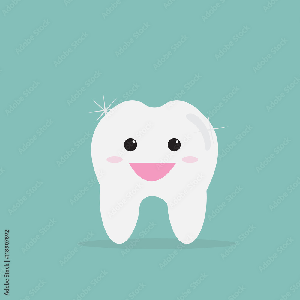cartoon tooth brush and clean,for health dental care concept cartoon tooth brush and clean,for health dental care concept