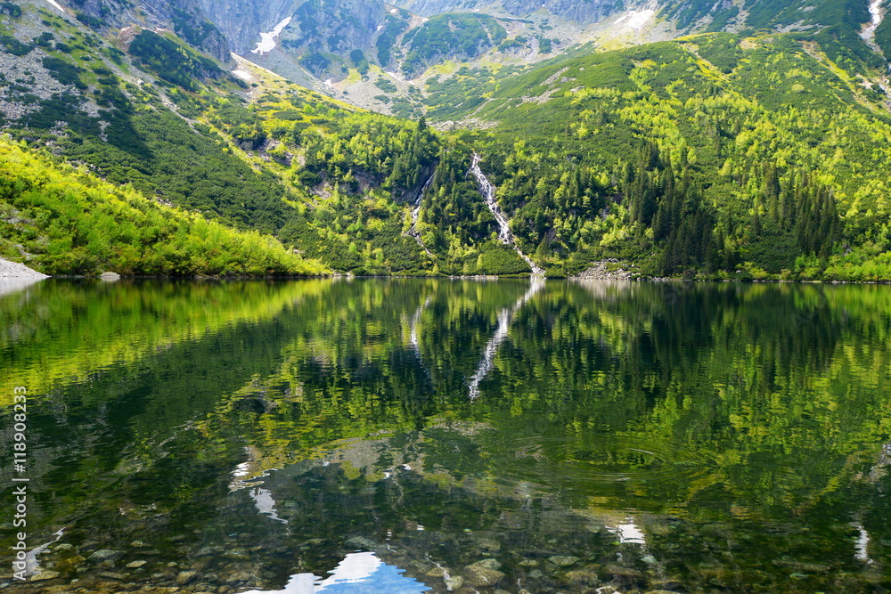 Fototapeta premium lake in mountains