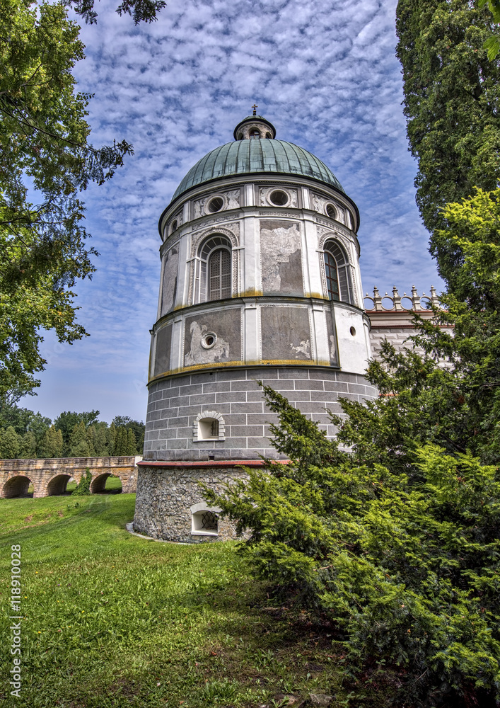 Krasiczyn Castle in Poland