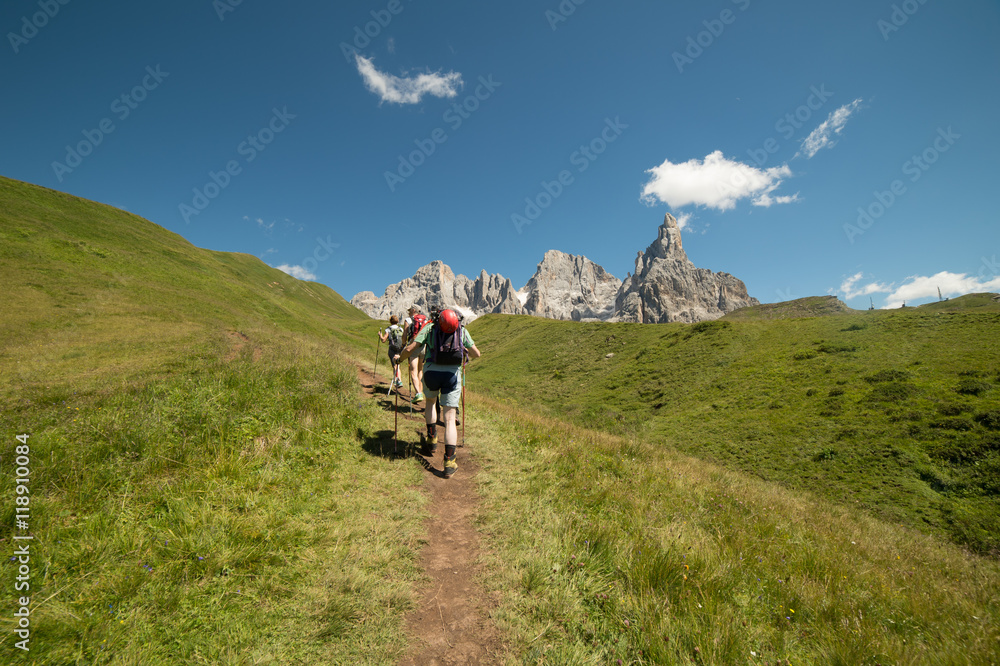 trekking sulle dolomiti