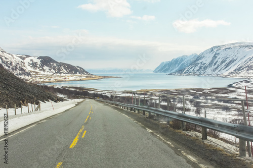 Fjord road © mikekhay