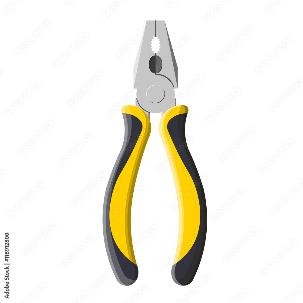 Pliers, vector illustration Pliers, vector illustration